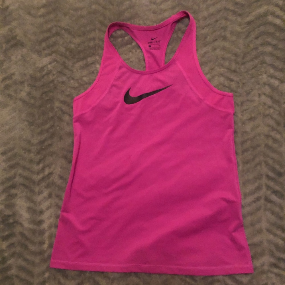 NIKE | Nike Pro Dri-Fit Pink Tank Top